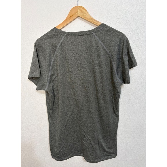 The North Face Womens Grey Active Fit V-Neck Performance T-Shirt Large - Picture 4 of 4